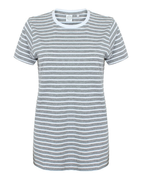 SF Clothing Unisex Striped T-Shirt - SF202M