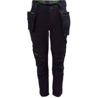Apache Grey / Black 4 way stretch trouser