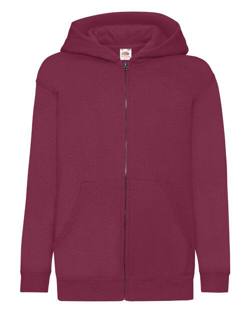 Fruit of the Loom Kids Classic Hooded Sweat Jacket