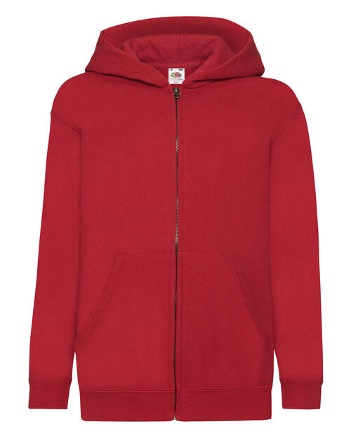 Fruit of the Loom Kids Classic Hooded Sweat Jacket