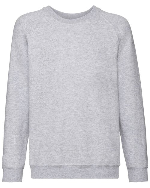 Fruit of the Loom Kids Classic Raglan Sweatshirt