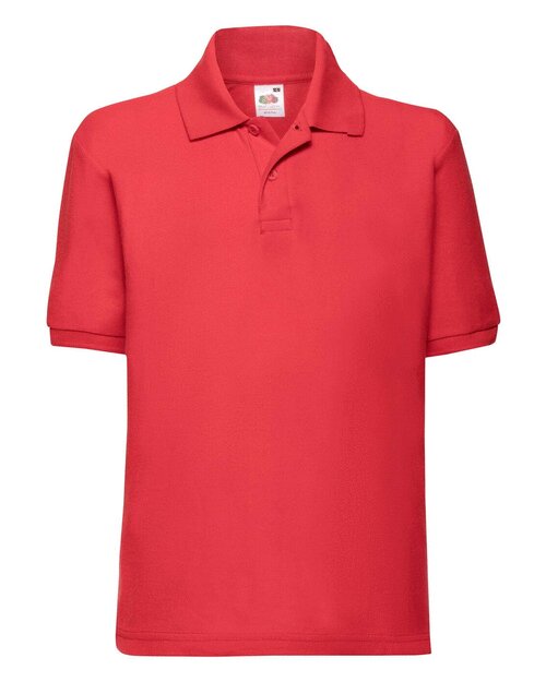Fruit of the Loom Kids 65/35 Polo
