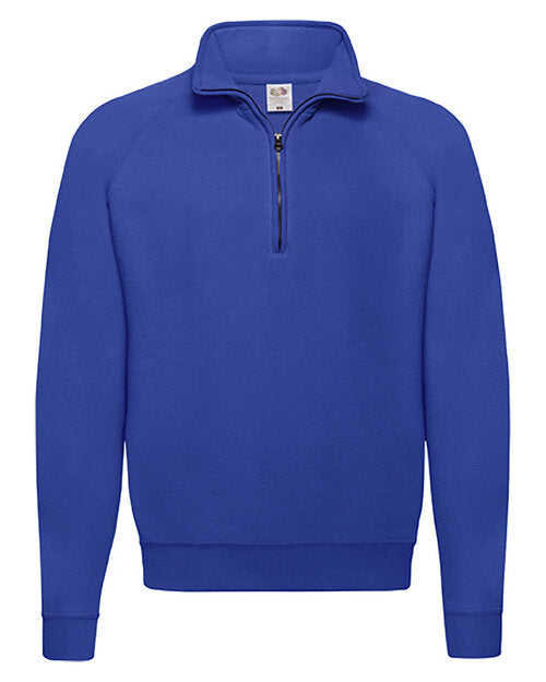 Fruit of the Loom Classic Zip Neck Sweatshirt