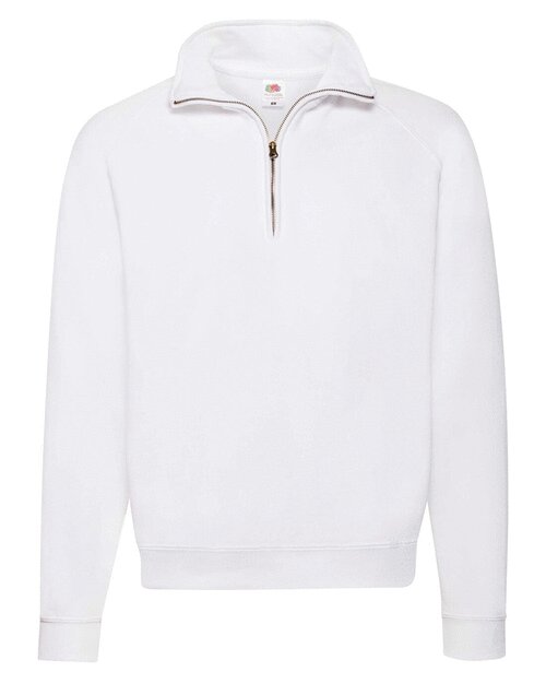 Fruit of the Loom Classic Zip Neck Sweatshirt
