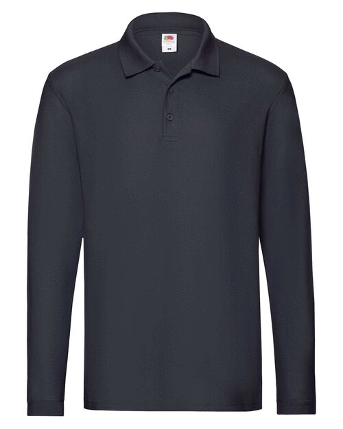 Fruit of the Loom Premium Long Sleeve Polo Shirt