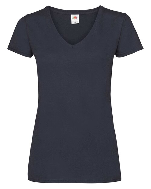 Fruit of the Loom Ladies Valueweight V-Neck T