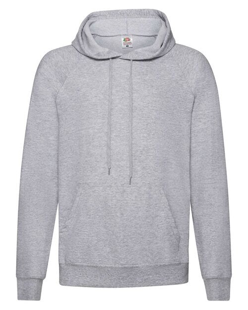 Fruit of the Loom Lightweight Hooded Sweat
