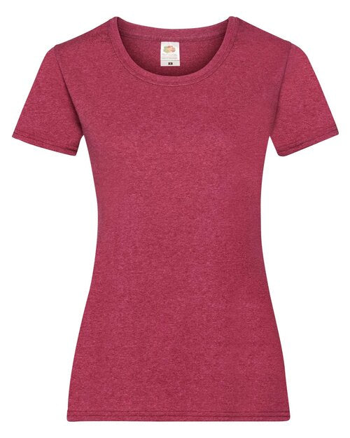 Fruit of the Loom Ladies Valueweight T