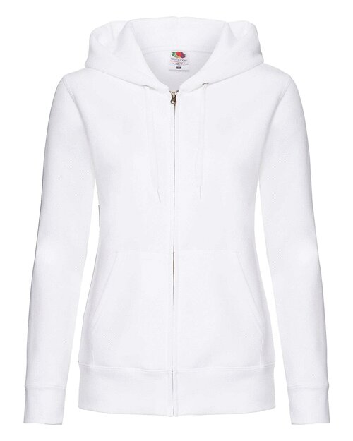 Fruit of the Loom Ladies Premium Hooded Sweat Jacket