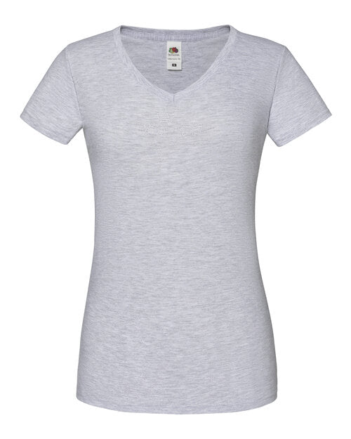 Fruit of the Loom Ladies Iconic 150 V Neck T