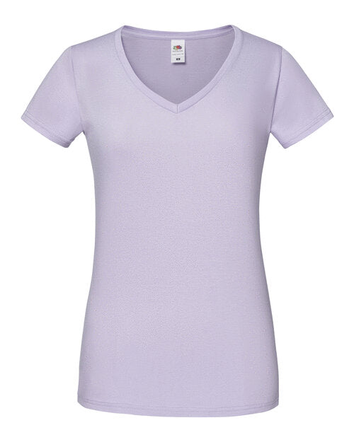 Fruit of the Loom Ladies Iconic 150 V Neck T