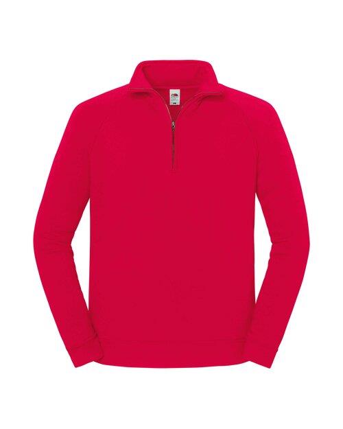 Fruit of the Loom Iconic Premium Zip Neck Sweat
