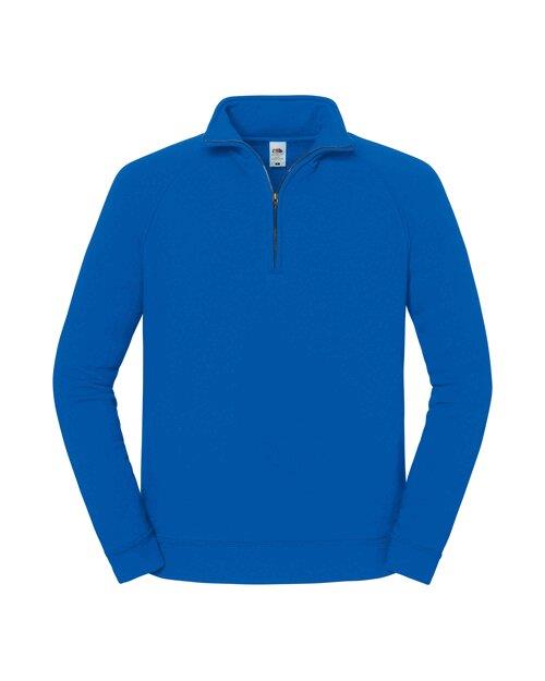 Fruit of the Loom Iconic Premium Zip Neck Sweat