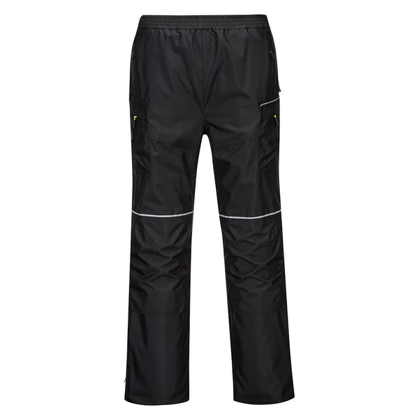 Portwest PW3 Rain Trousers in black.