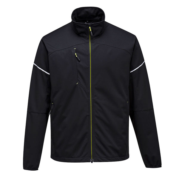 Portwest   Flex Shell Jacket in versatile black.