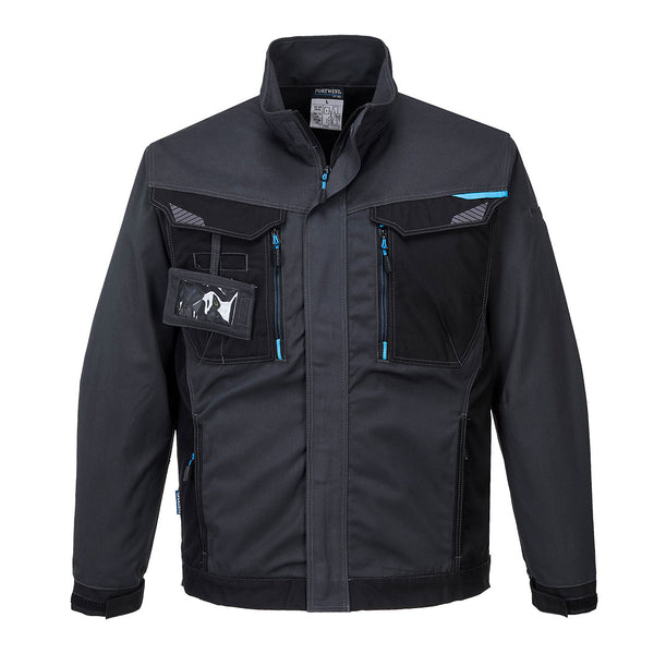 Portwest Work Jacket in modern metal grey.