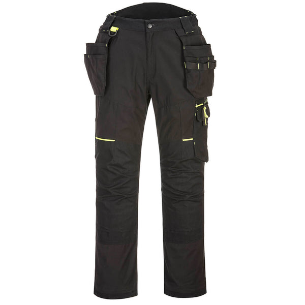 Black Portwest WX3 eco-stretch holster trousers