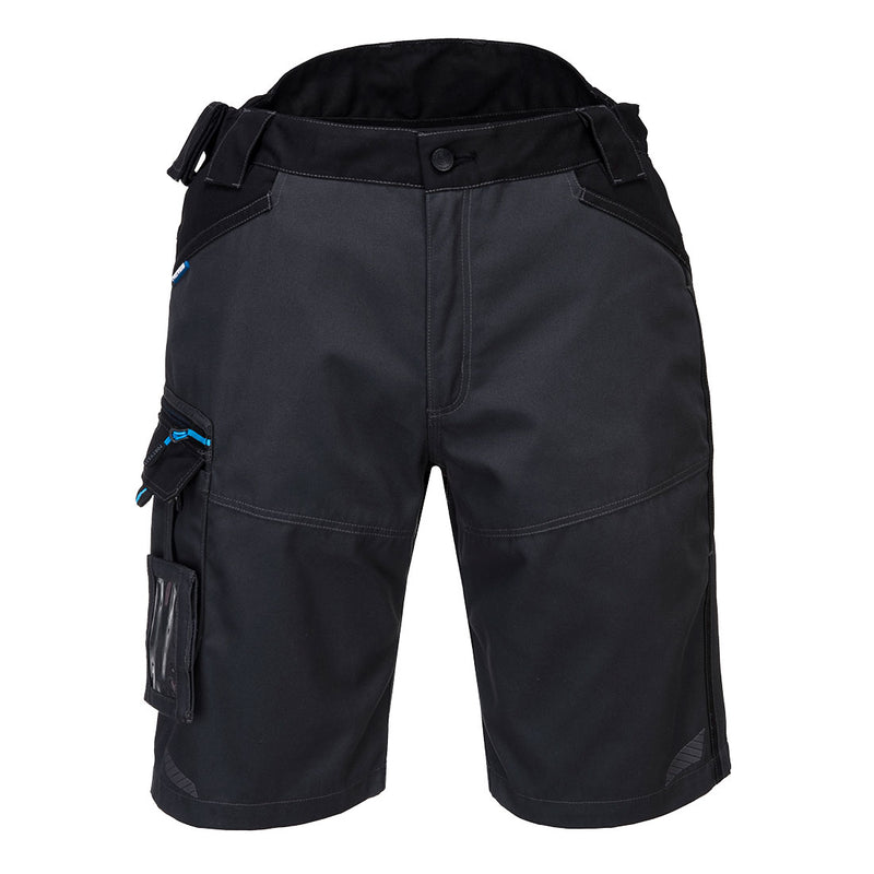 Portwest WX3 Shorts in metro grey.