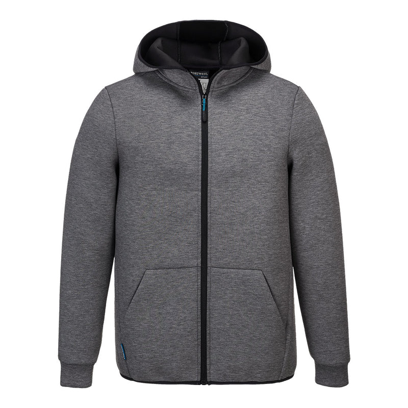 Portwest Technical Fleece in a stylish grey color.