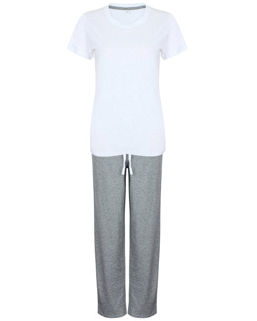 Towel City Long Pant Pj Set In A Bag - TC053M