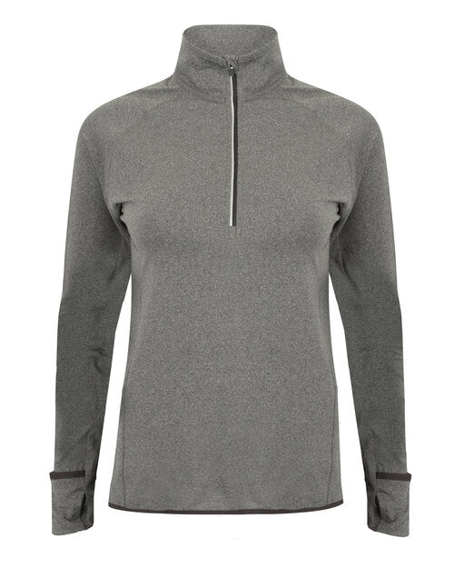 Tombo Ladies Long Sleeve 1/4 Zip Top - TL563M