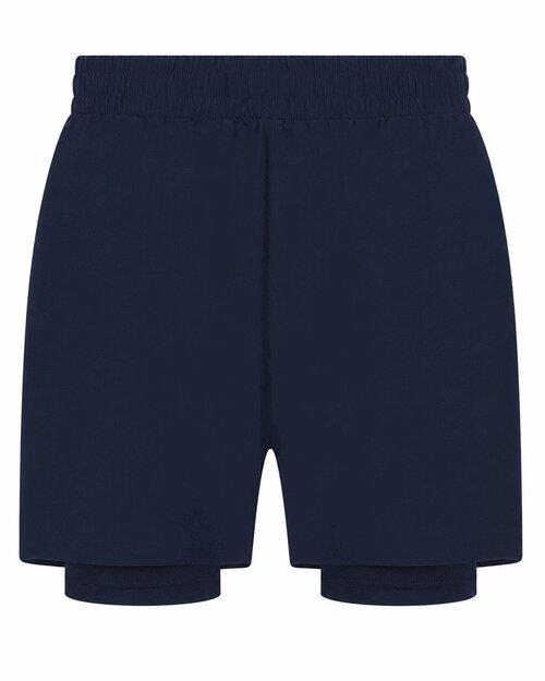 Tombo Mens Double Layered Sport Shorts - TL615M