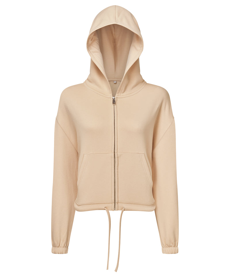 Tri Dri Womens Recycled Drawstring Full-Zip Hoodie - TR601
