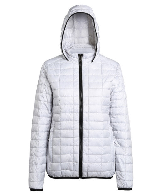 2786 Ladies Honeycomb Hooded Jacket - TS023F