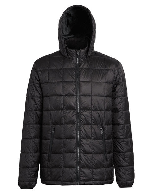 2786 Box Quilt Hooded Jacket - TS025M