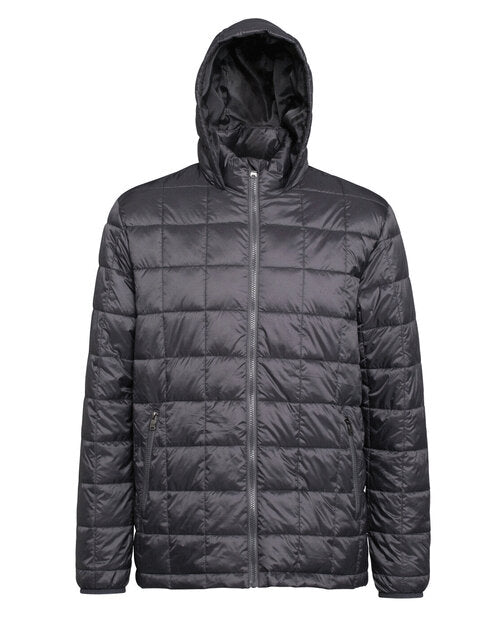 2786 Box Quilt Hooded Jacket - TS025M