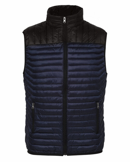 2786 Mens Domain Two Tone Gilet - TS028M