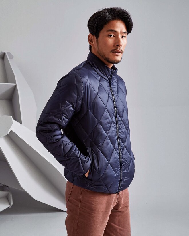 2786 Diamond Pane Padded Jacket - TS032M