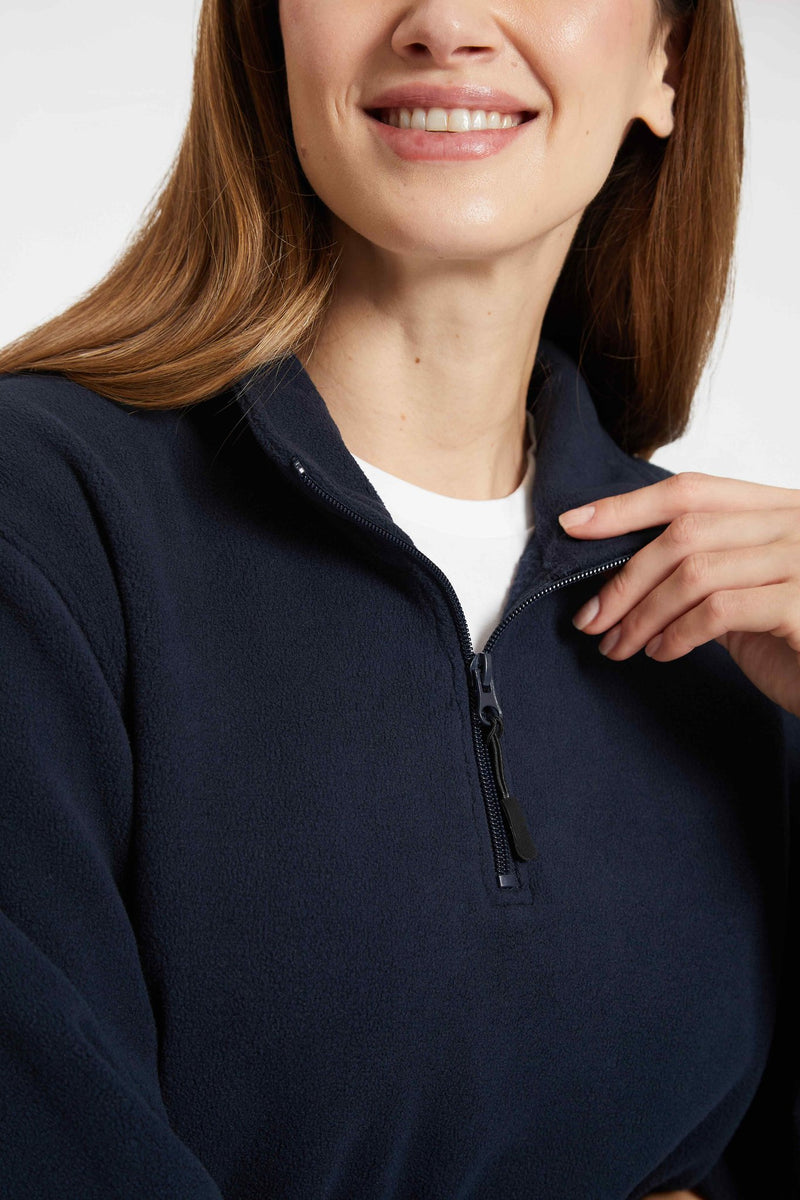 Uneek Lightweight Quarter Zip Microfleece Jacket - UC610