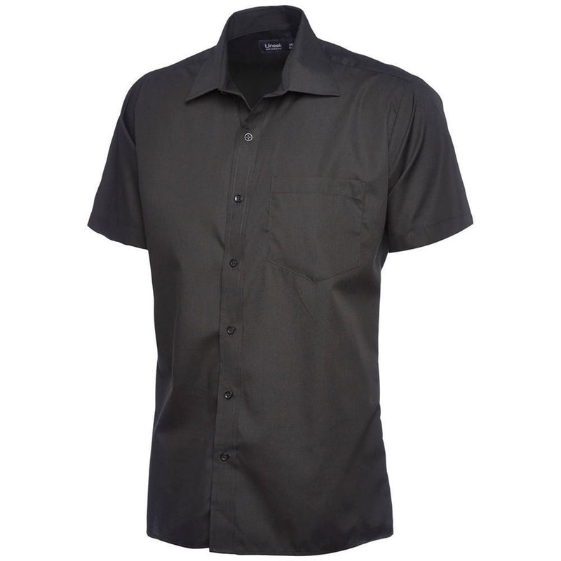 Uneek Men's Short Sleeve Poplin Shirt - UC714