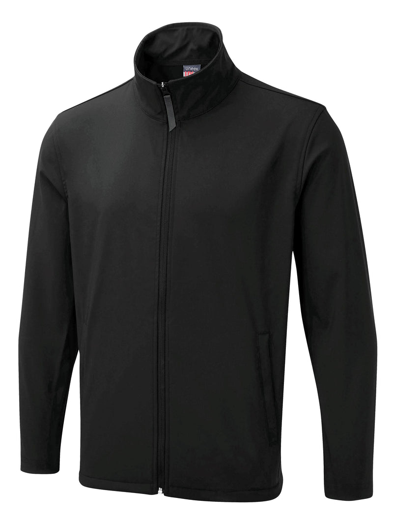 Uneek The UX Printable Soft Shell Jacket UX10 - Black