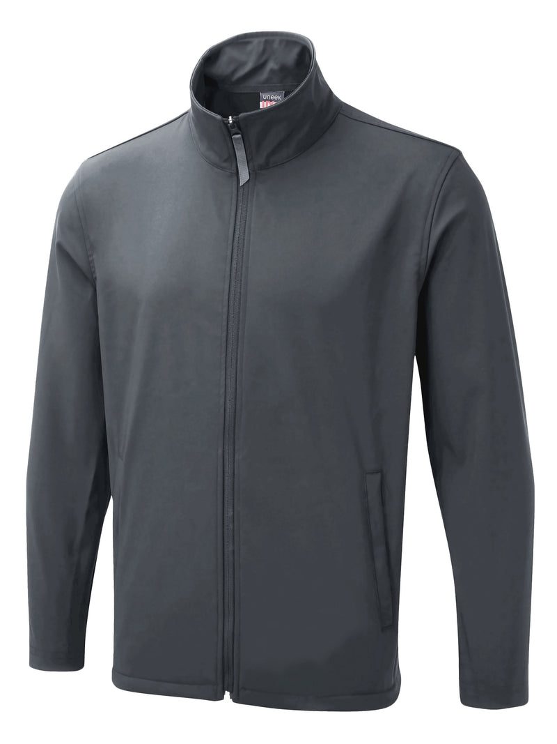 Uneek The UX Printable Soft Shell Jacket UX10 - Light Grey