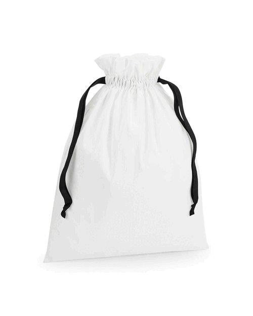 Westford Mill Cotton Gift Bag With Ribbon Drawstring