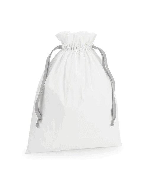 Westford Mill Cotton Gift Bag With Ribbon Drawstring