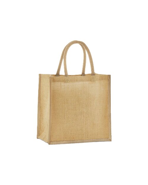 Westford Mill Natural Starched Jute Mini Gift Bag