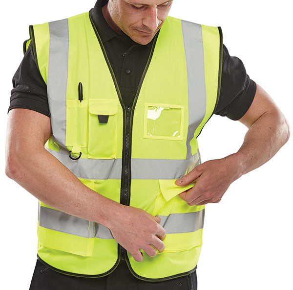 B-Seen Hi-vis Executive Id Vest