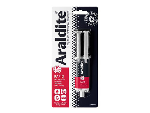 Araldite Rapid Epoxy Syringe 24ml