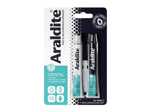 Araldite Crystal Epoxy 2 x 15ml Tubes