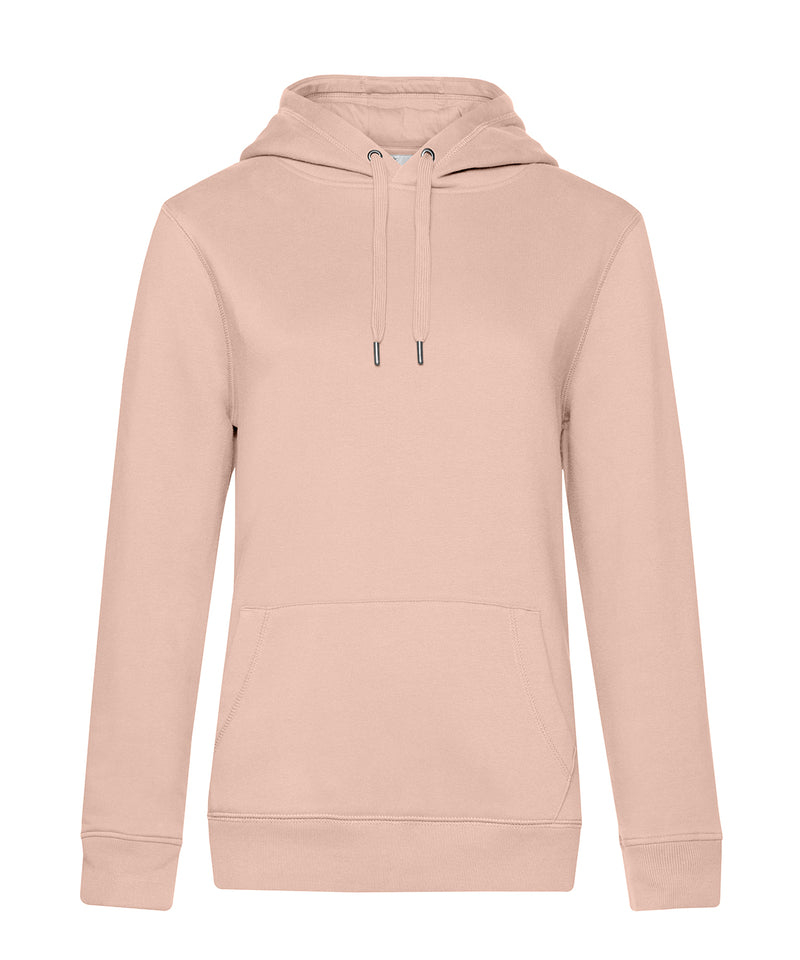 B&C Collection Queen hooded sweatshirt B011F in soft rose