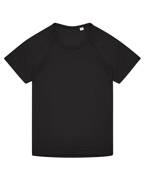B&C Collection Active kids t-shirt B040B in black