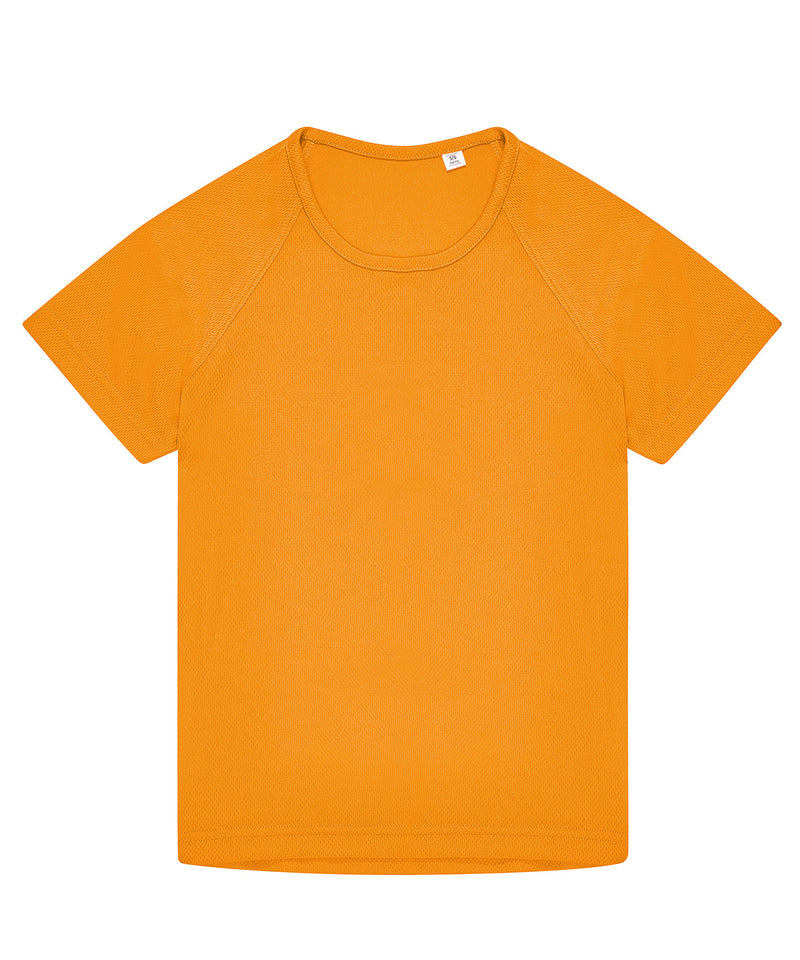 B&C Collection Active kids t-shirt B040B in meta orange