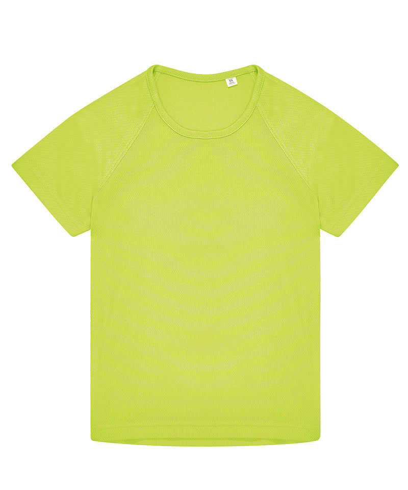 B&C Collection Active kids t-shirt B040B in ultra yellow