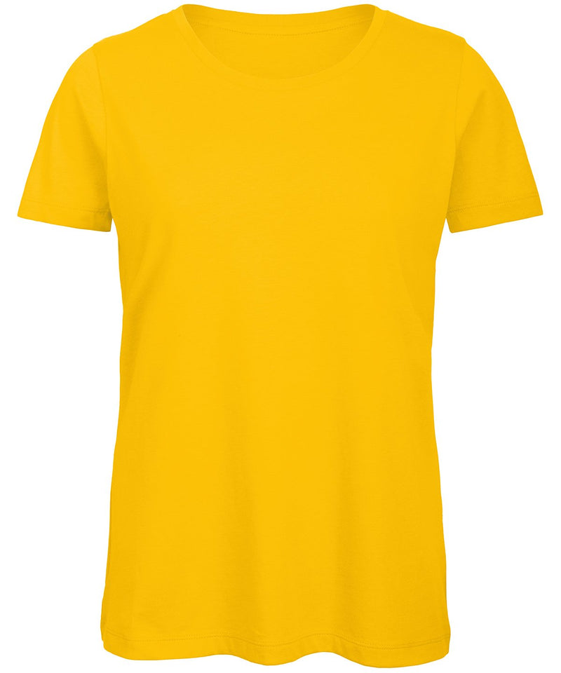 B&C Collection Inspire Womens T Shirt B118F in Gold