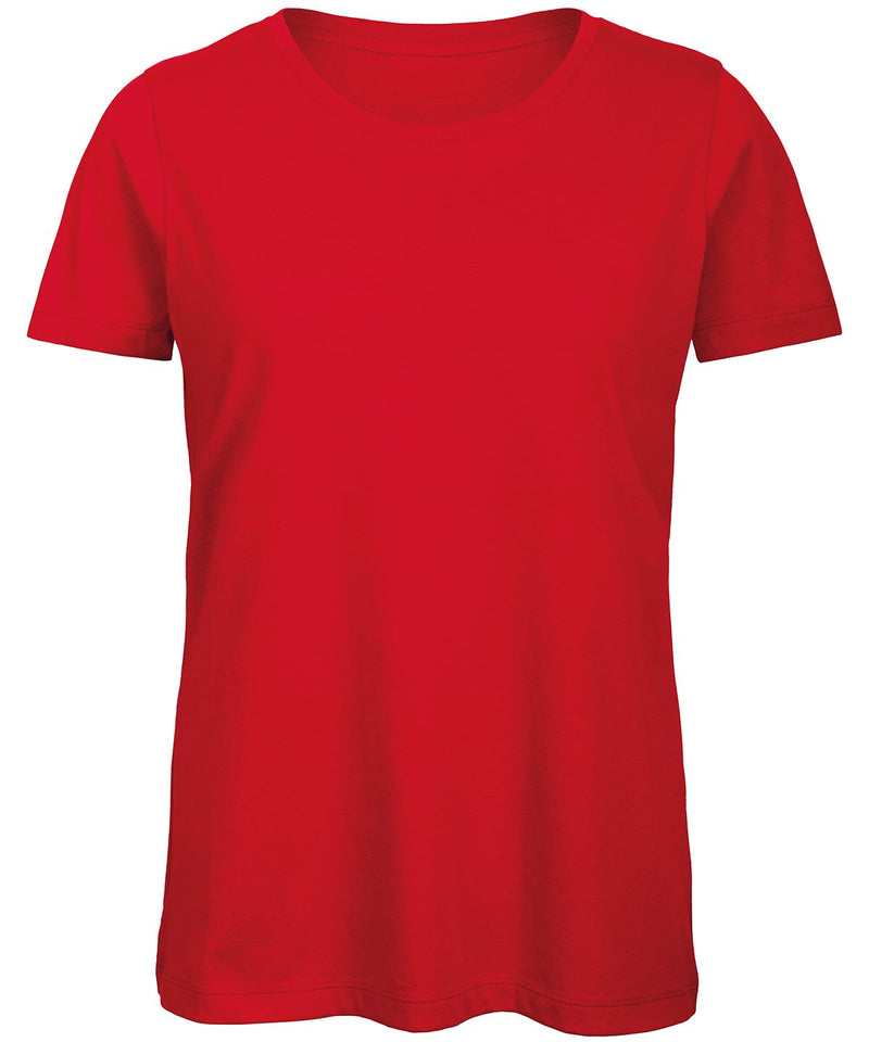 B&C Collection Inspire Womens T Shirt B118F in Red