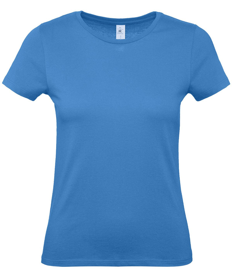 B&C Collection E150 women's t-shirt B210F in azure