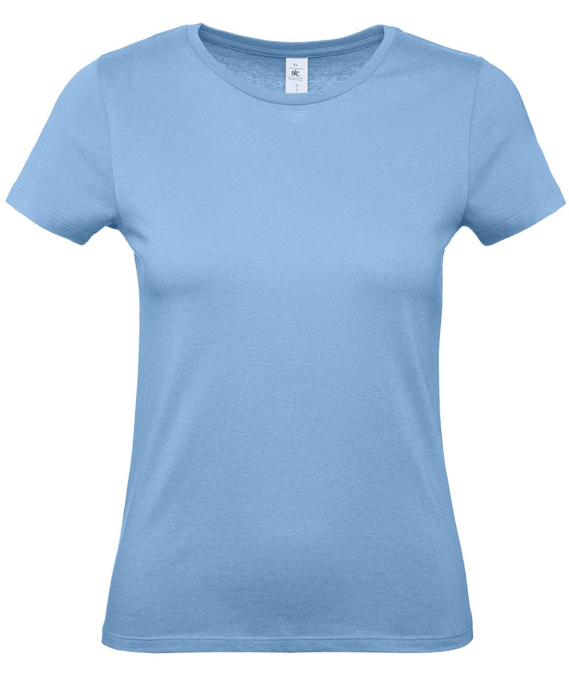 B&C Collection E150 women's t-shirt B210F in sky blue